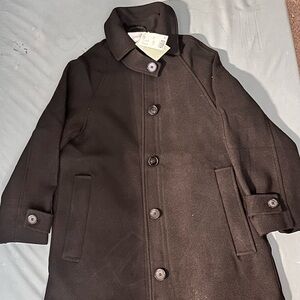 H&M Black Pea Coats